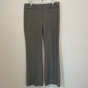 Ann Taylor Loft gray Julie trousers